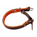 Lederhalsung mit Stoppring 45cm